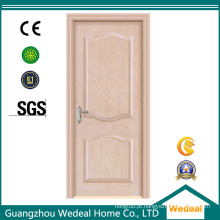 Porta de MDF de madeira laminada de PVC ecologicamente correta (WDH08)